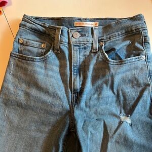 Levi’s 724 Straight Crop Jeans